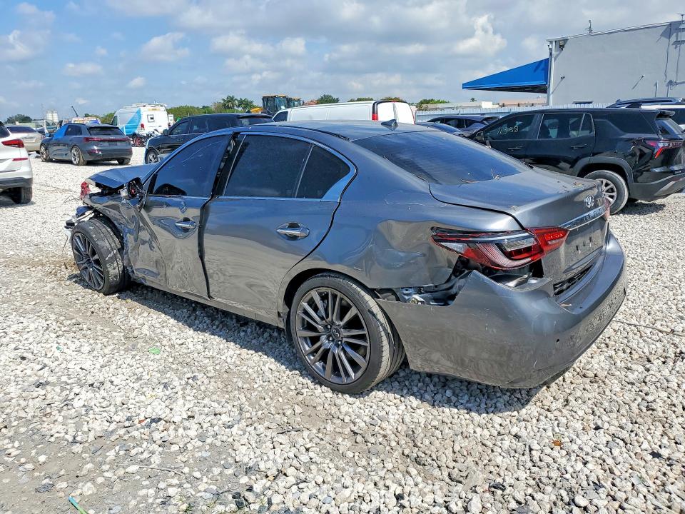 50595916 :رقم المزاد ، JN1EV7AP4JM352829 vin ، 2018 Infiniti Q50 مزاد بيع