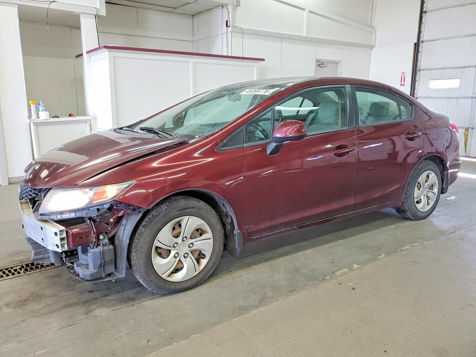 48099776 :رقم المزاد ، 19XFB2F54DE236828 vin ، 2013 Honda Civic مزاد بيع