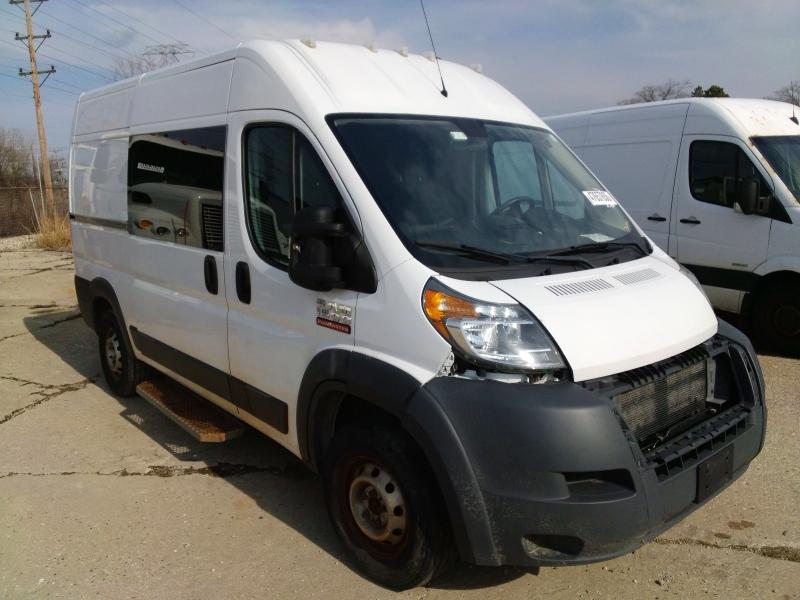 47657856 :رقم المزاد ، 3C6TRVBG3FE520081 vin ، 2015 Ram Promaster 1500 مزاد بيع
