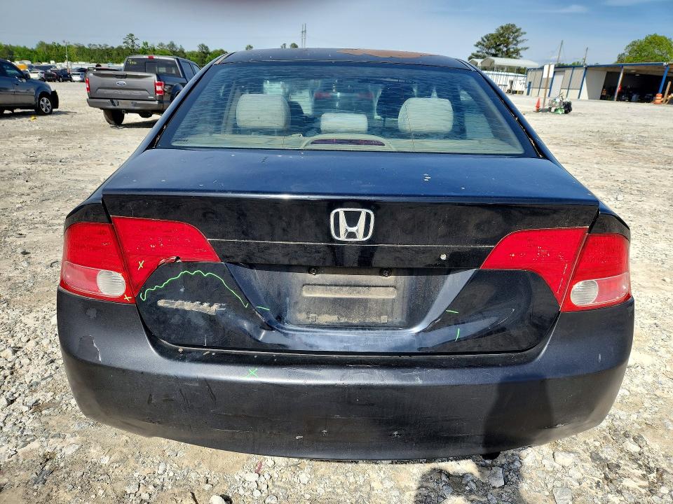 51707666 :رقم المزاد ، 1HGFA16566L060714 vin ، 2006 Honda Civic مزاد بيع