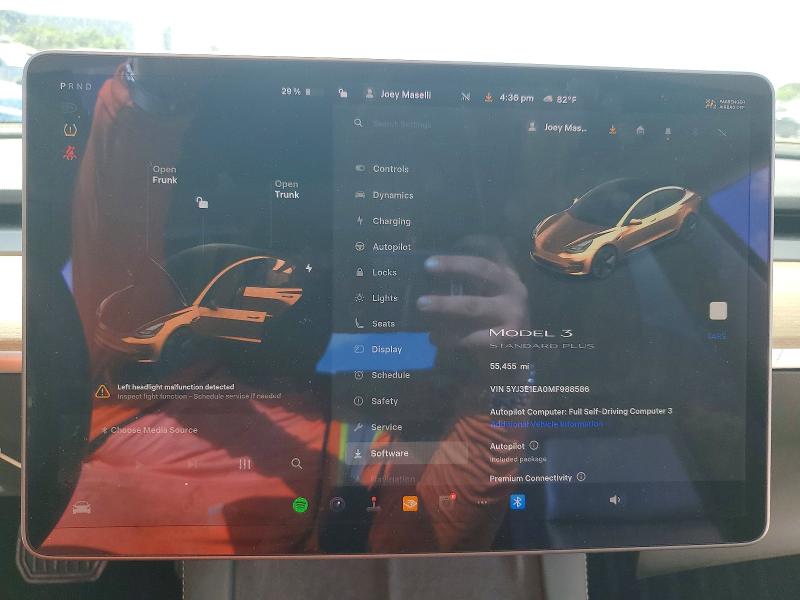 Aukcja sprzedaży 2021 Tesla Model 3, vin: 5YJ3E1EA0MF988586, numer aukcji: 49714656
