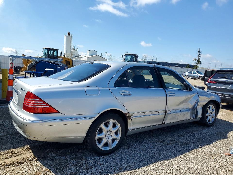 Aukcja sprzedaży 2003 Mercedes-benz S, vin: WDBNG84J53A363619, numer aukcji: 50171146
