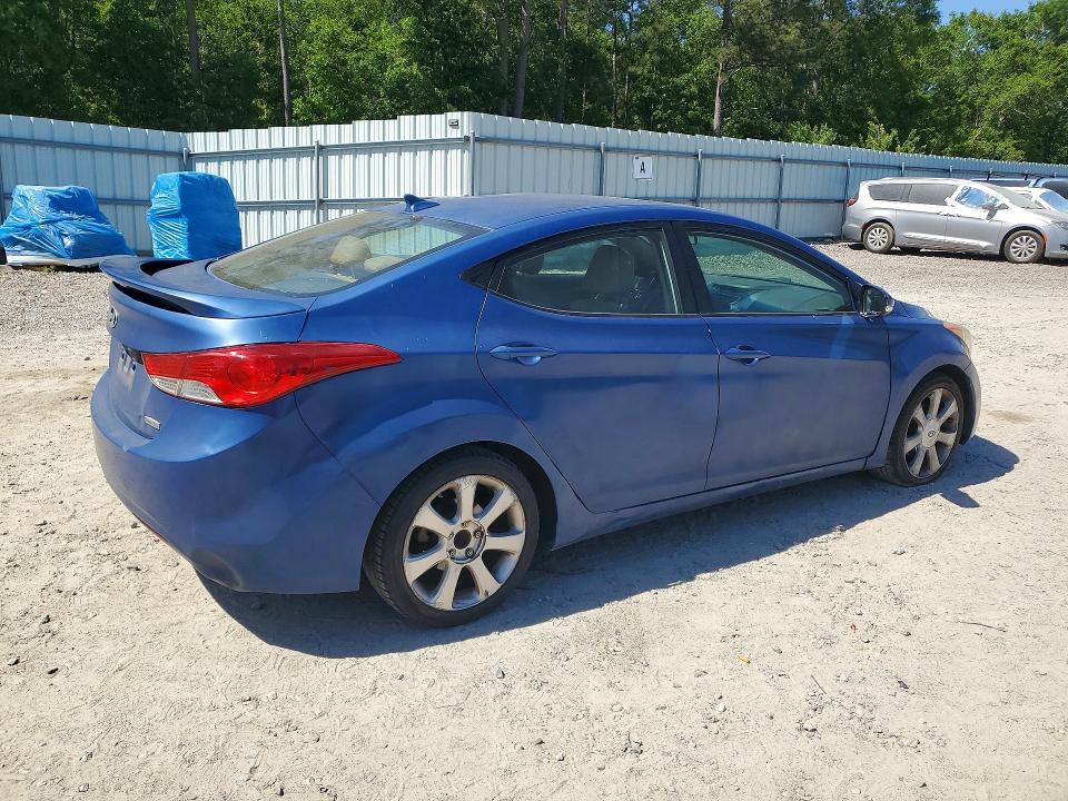 48925086 :رقم المزاد ، 5NPDH4AE5DH290417 vin ، 2013 Hyundai Elantra مزاد بيع