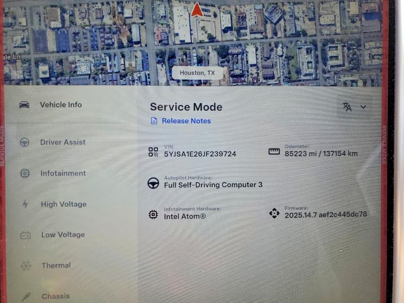 Aukcja sprzedaży 2018 Tesla Model S, vin: 5YJSA1E26JF239724, numer aukcji: 49303276