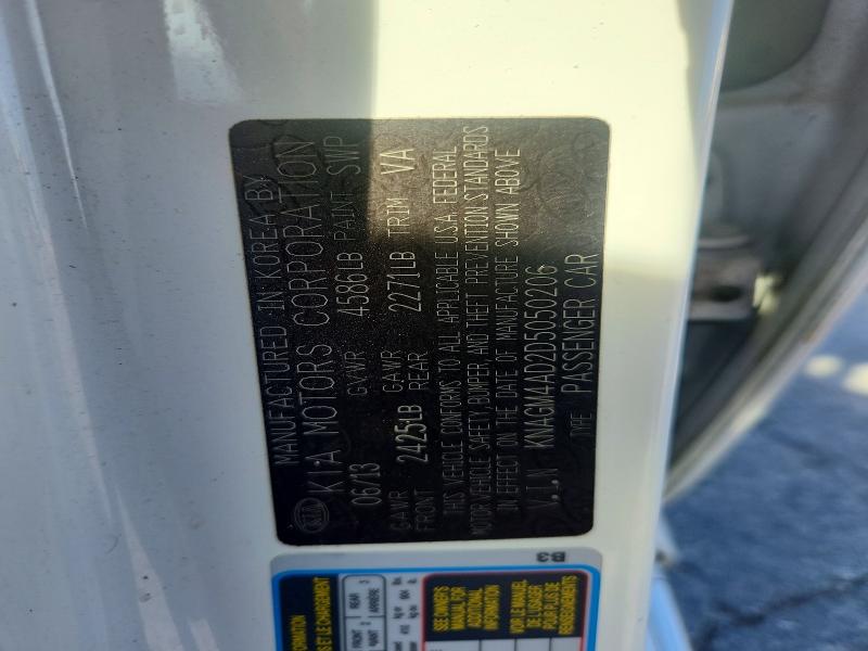Продаж на аукціоні авто 2013 Kia Optima Hybrid, vin: KNAGM4AD2D5050206, номер лоту: 49085136