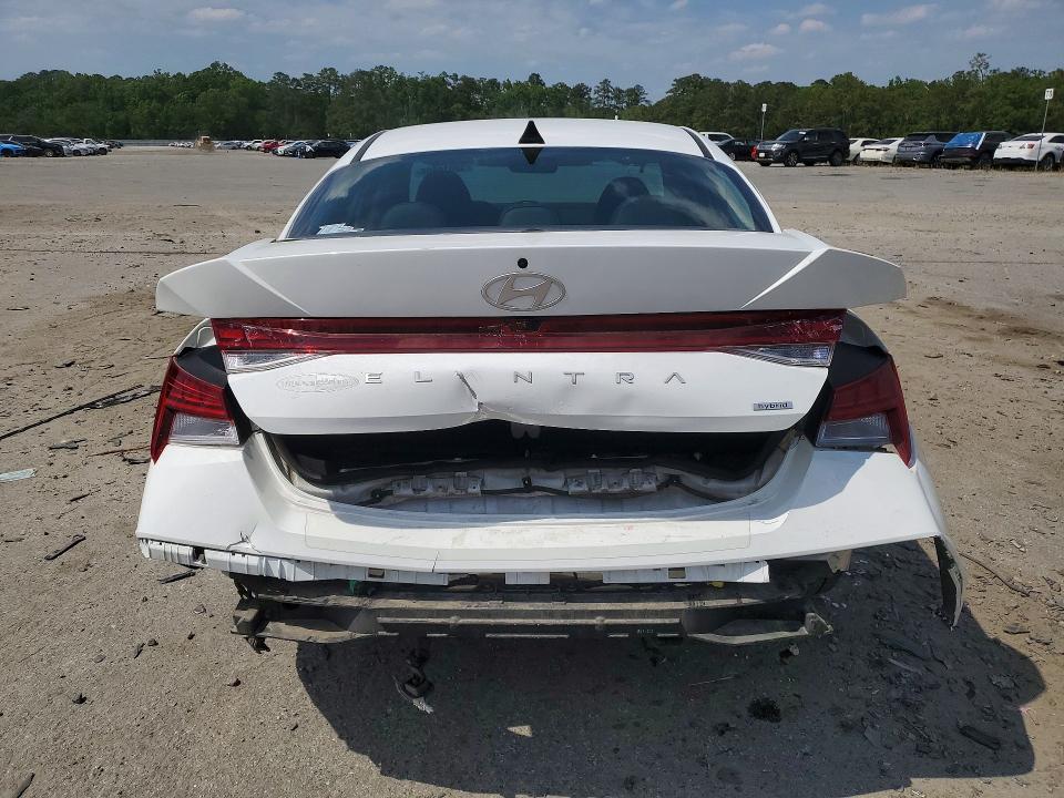 2024 Hyundai Elantra Hybrid მანქანა იყიდება აუქციონზე, vin: KMHLN4DJ2RU097504, აუქციონის ნომერი: 50314706