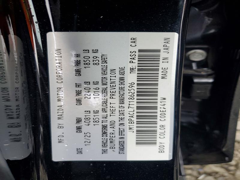 50940426 :رقم المزاد ، JM1BPACL7T1862596 vin ، 2026 Mazda 3 مزاد بيع