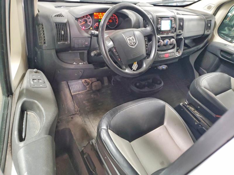 48292786 :رقم المزاد ، 3C6TRVDG0HE505117 vin ، 2017 Ram Promaster 2500 مزاد بيع