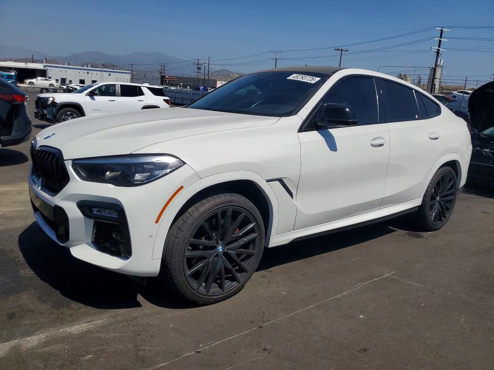 2021 Bmw X6 მანქანა იყიდება აუქციონზე, vin: 5UXCY4C03M9F88925, აუქციონის ნომერი: 49293726