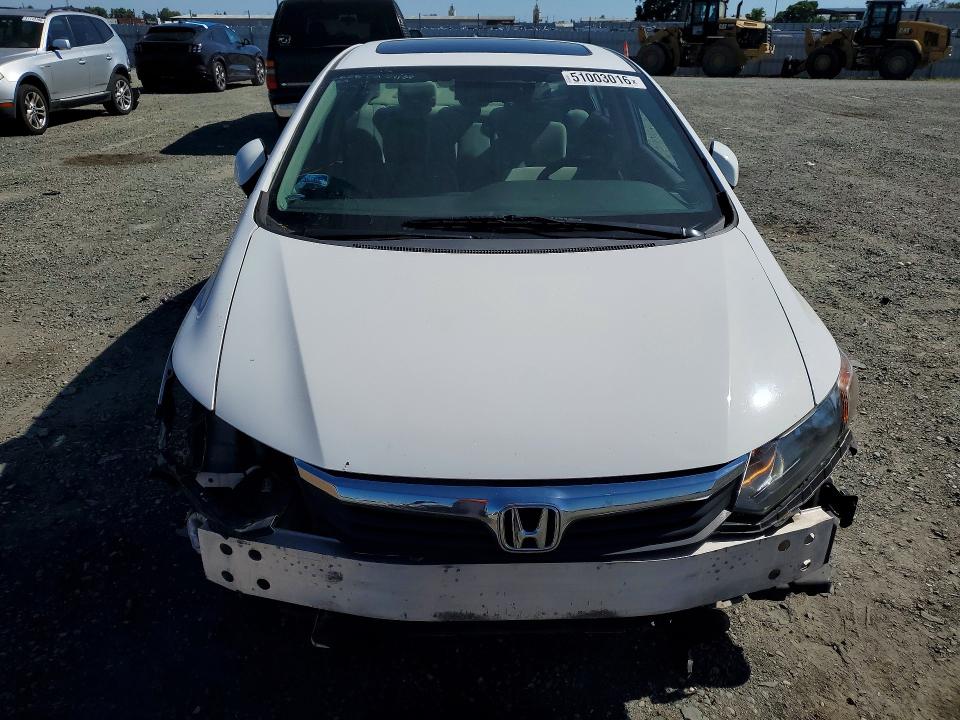 51003016 :رقم المزاد ، 19XFB2F81CE318749 vin ، 2012 Honda Civic مزاد بيع