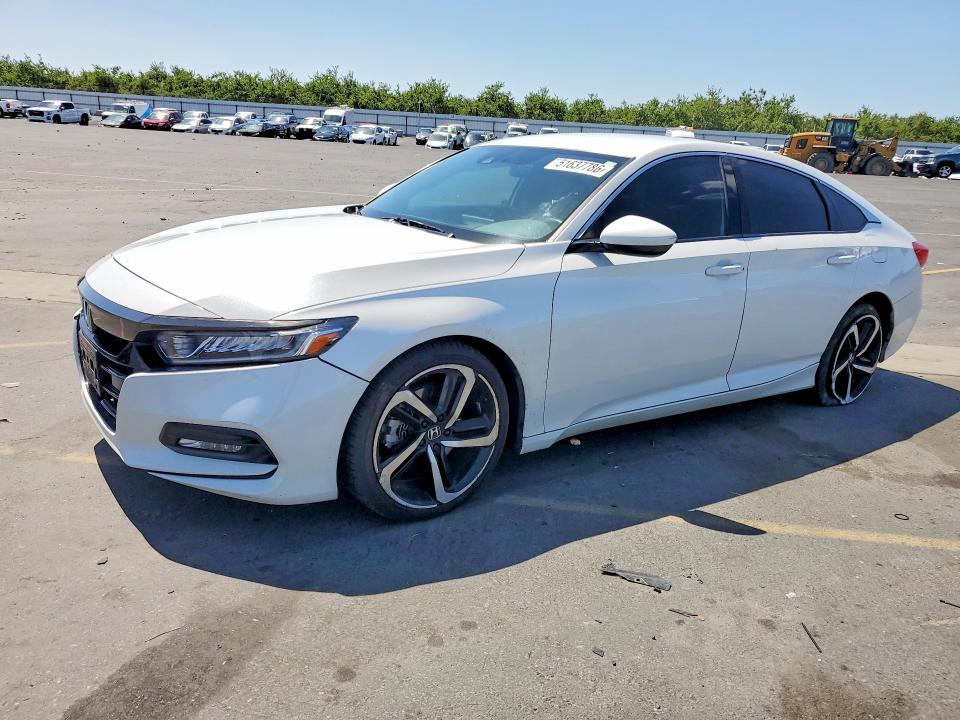 51637786 :رقم المزاد ، 1HGCV1F34LA019978 vin ، 2020 Honda Accord مزاد بيع