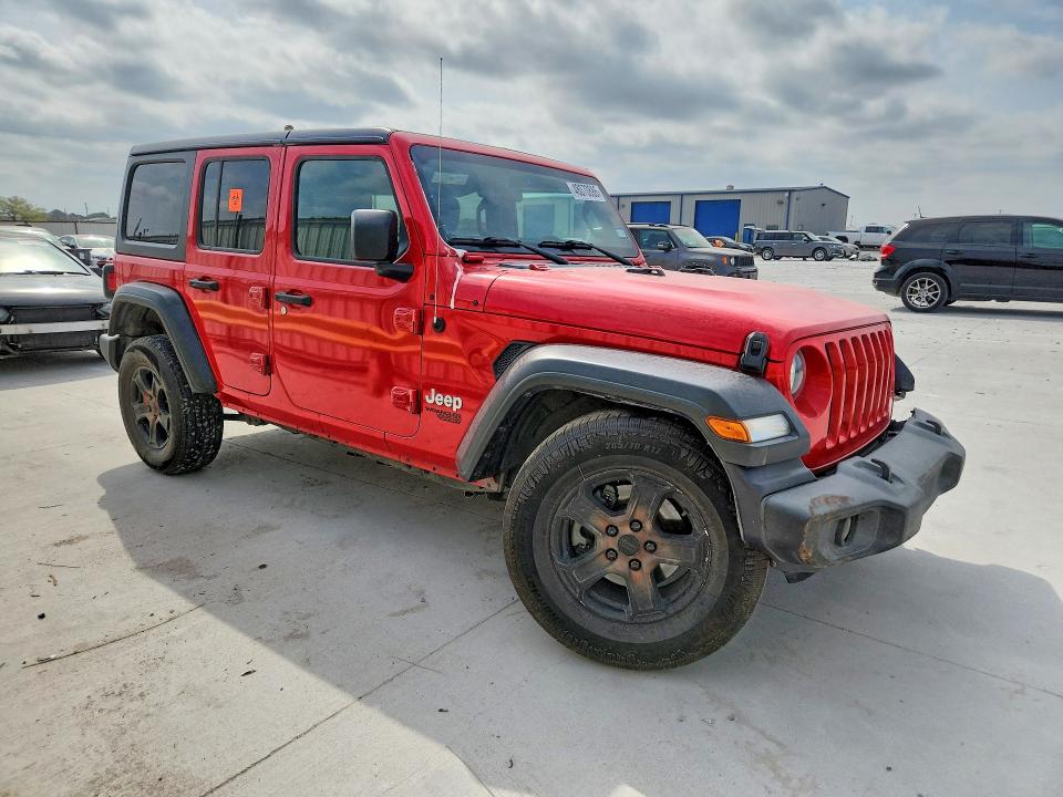 Продажа на аукционе авто 2019 Jeep Wrangler Unlimited, vin: 1C4HJXDG9KW538261, номер лота: 48070886