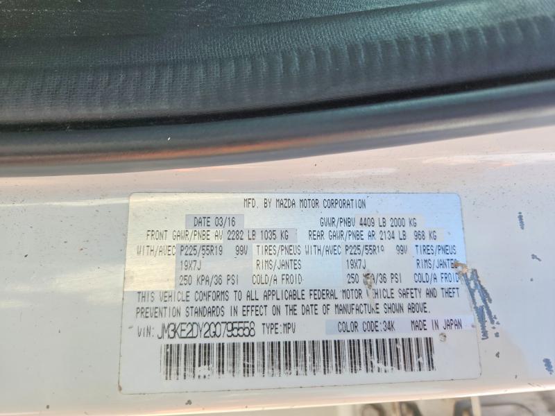 Aukcja sprzedaży 2016 Mazda Cx-5, vin: JM3KE2DY2G0795558, numer aukcji: 49151666