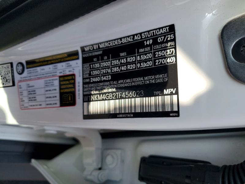 51883776 :رقم المزاد ، W1NKM4GB2TF456023 vin ، 2026 Mercedes-benz Glc مزاد بيع