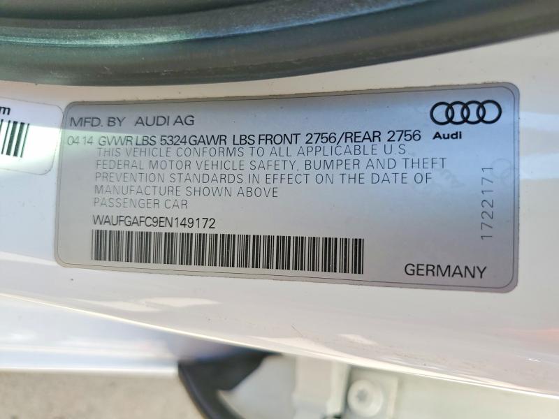 Продаж на аукціоні авто 2014 Audi A6, vin: WAUFGAFC9EN149172, номер лоту: 48831286
