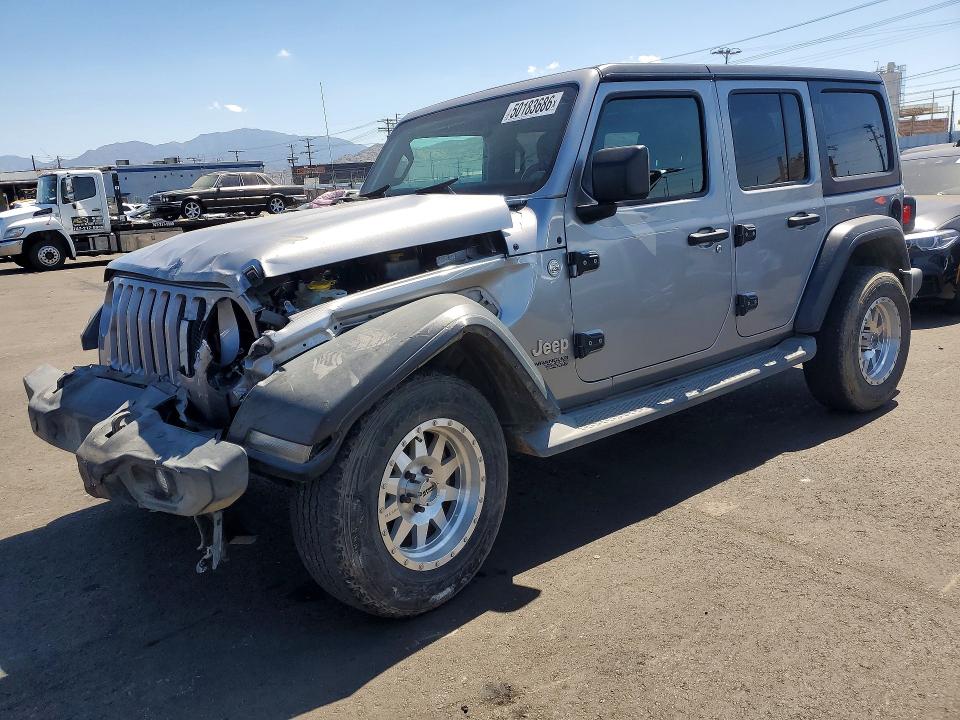 50183686 :رقم المزاد ، 1C4HJXDG2KW536450 vin ، 2019 Jeep Wrangler Unlimited مزاد بيع
