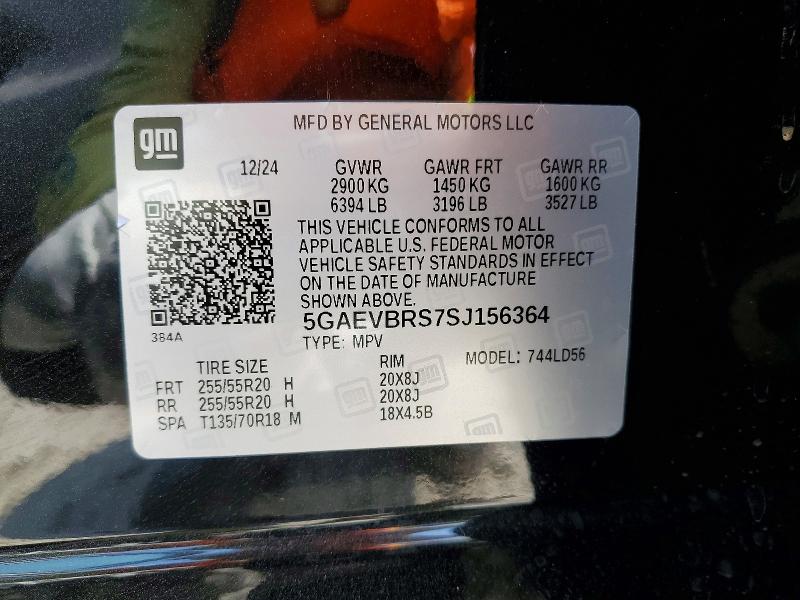 Aukcja sprzedaży 2025 Buick Enclave, vin: 5GAEVBRS7SJ156364, numer aukcji: 51666106