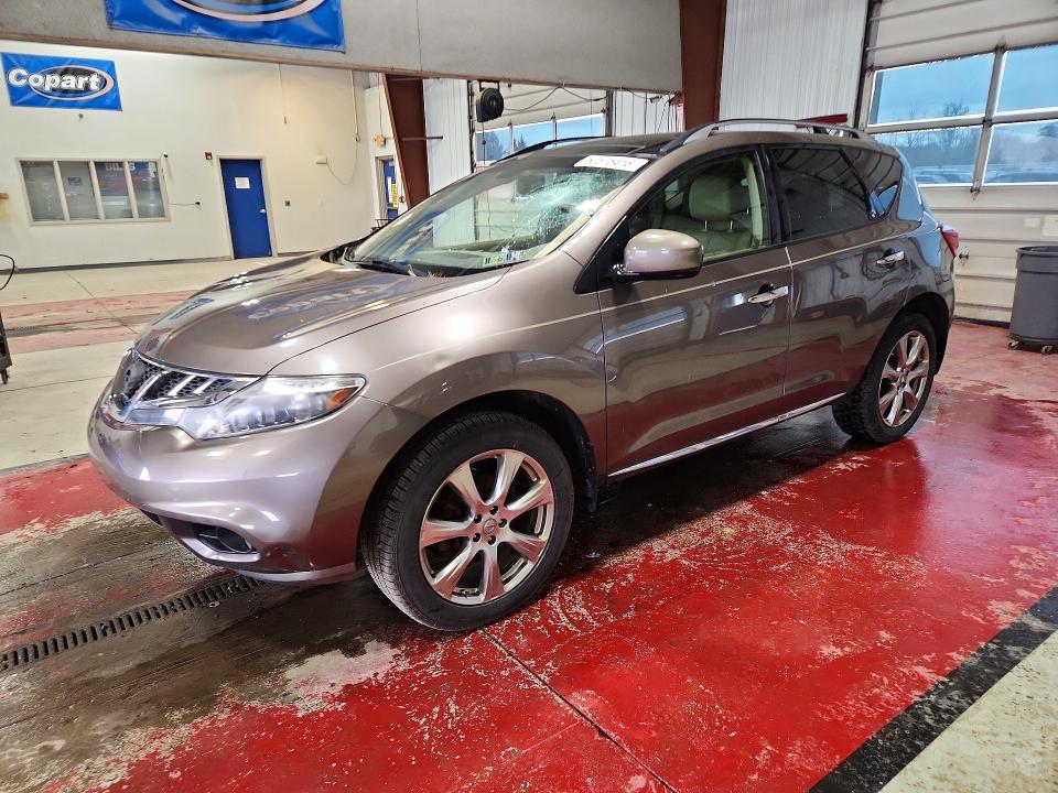 2014 Nissan Murano მანქანა იყიდება აუქციონზე, vin: JN8AZ1MW9EW506644, აუქციონის ნომერი: 50575416