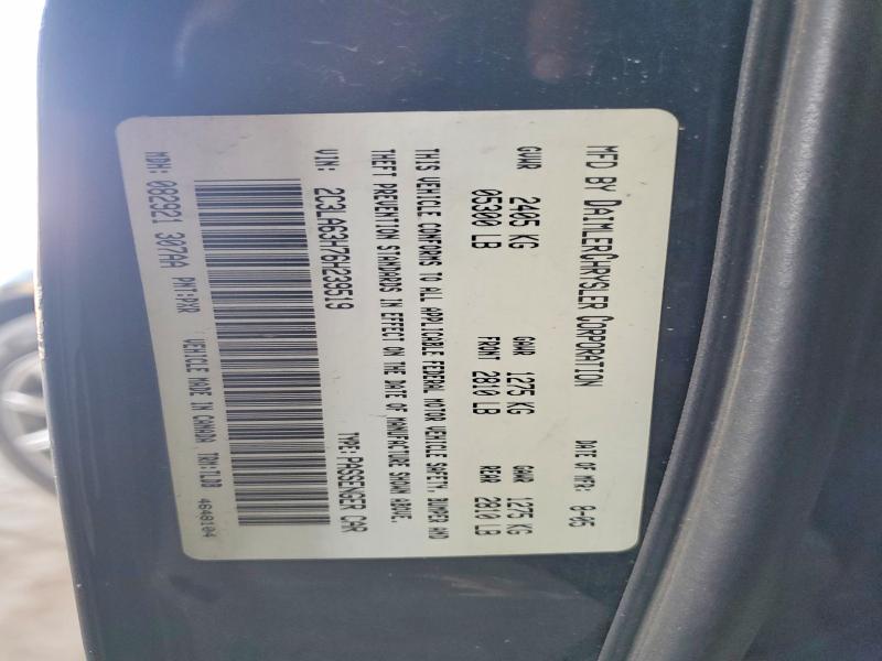 47934986 :رقم المزاد ، 2C3LA63H76H239519 vin ، 2006 Chrysler 300c مزاد بيع