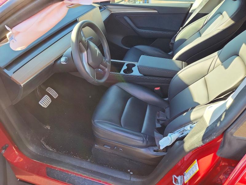 49227026 :رقم المزاد ، 7SAYGDEF5NF575273 vin ، 2022 Tesla Model Y مزاد بيع