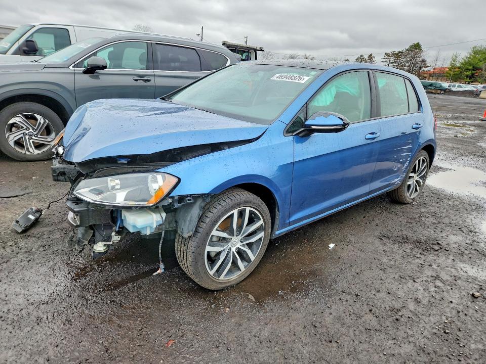 2017 Volkswagen Golf მანქანა იყიდება აუქციონზე, vin: 3VW217AU8HM016422, აუქციონის ნომერი: 46948326