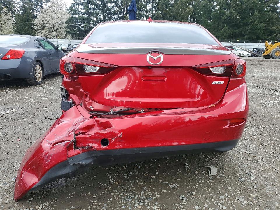 50141176 :رقم المزاد ، JM1BM1W78G1336233 vin ، 2016 Mazda 3 مزاد بيع