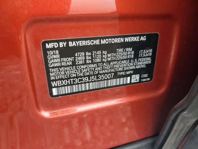 2018 Bmw X1 მანქანა იყიდება აუქციონზე, vin: WBXHT3C39J5L35007, აუქციონის ნომერი: 48900366