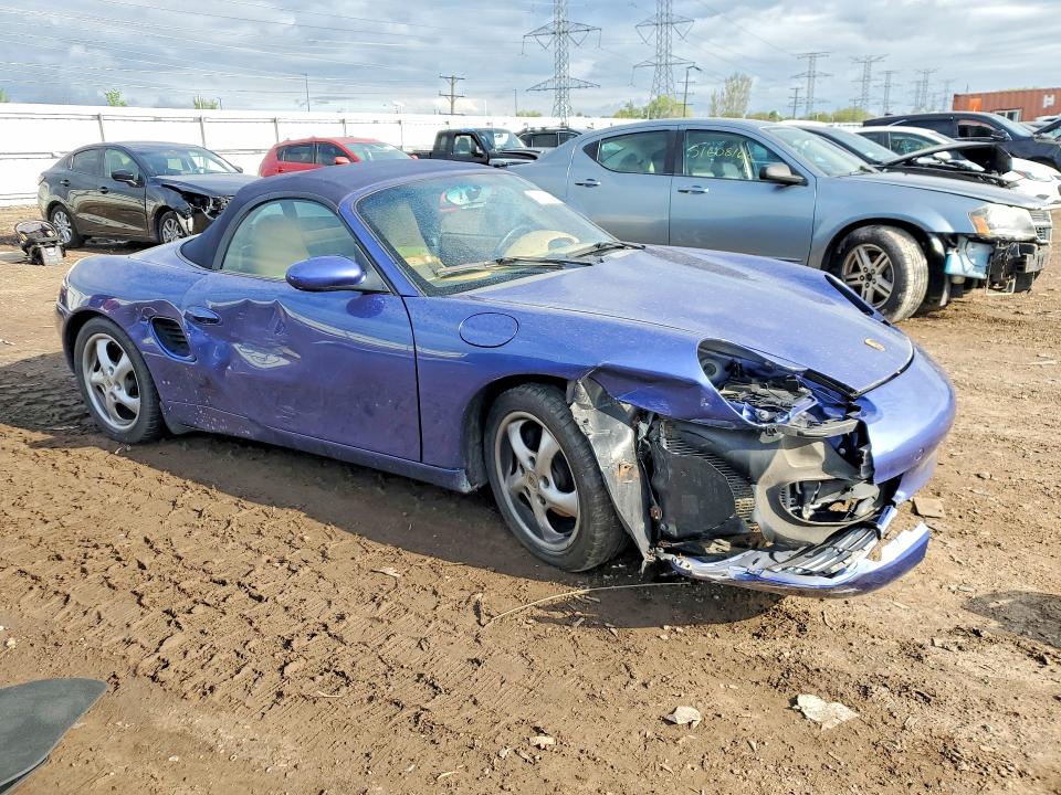 1999 Porsche Boxster მანქანა იყიდება აუქციონზე, vin: WP0CA2986XU626220, აუქციონის ნომერი: 51308126