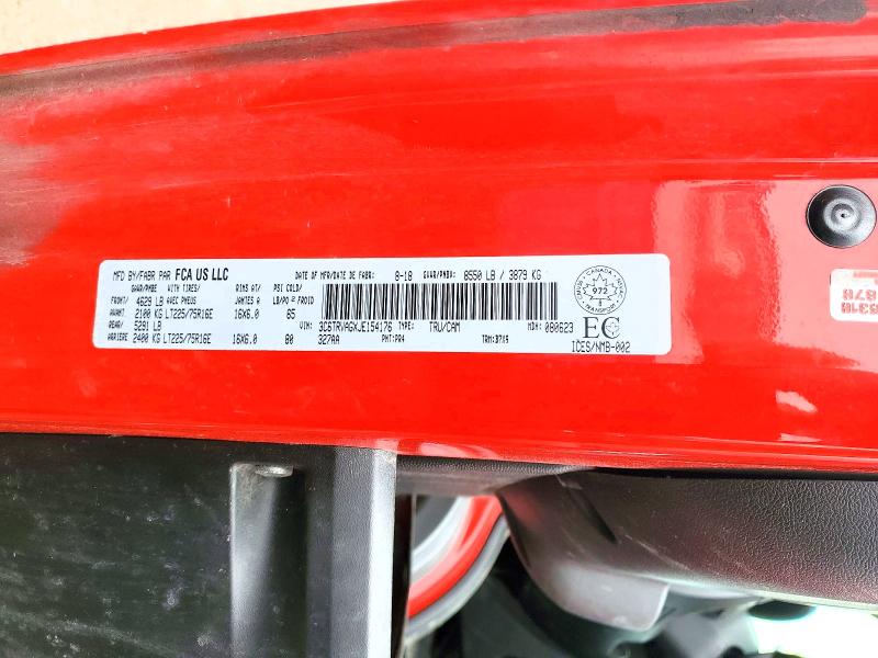 Aukcja sprzedaży 2018 Ram Promaster 1500, vin: 3C6TRVAGXJE154176, numer aukcji: 47929166