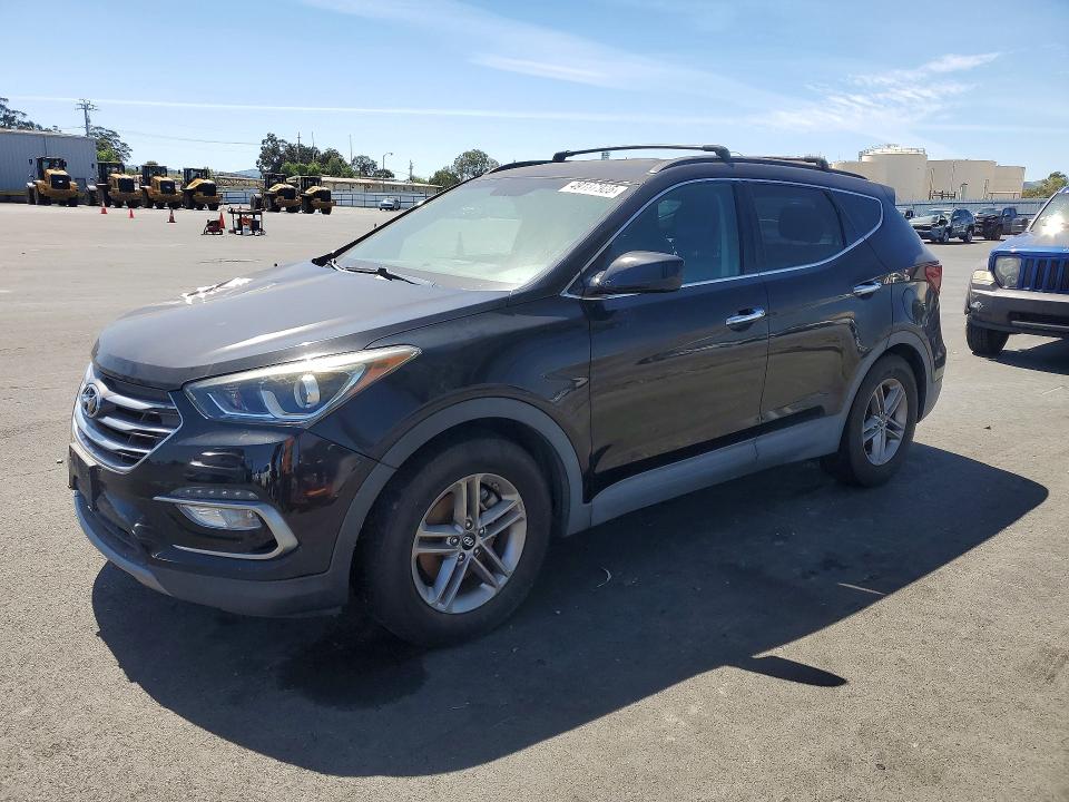 49187986 :رقم المزاد ، 5NMZUDLB9HH025264 vin ، 2017 Hyundai Santa Fe Sport مزاد بيع