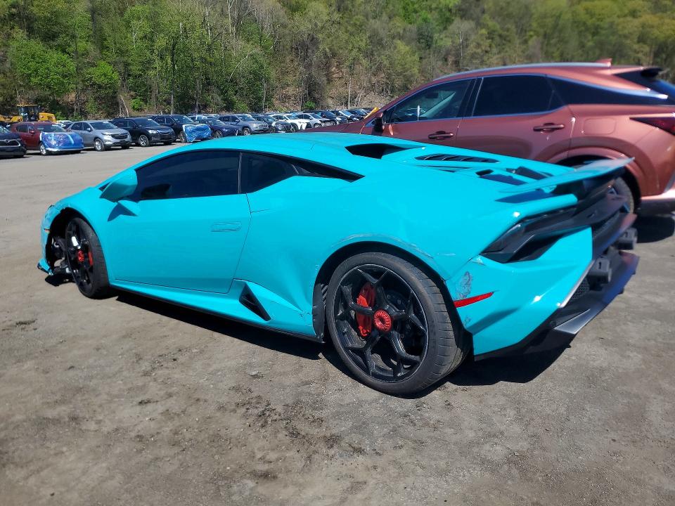 51419016 :رقم المزاد ، ZHWUB6ZF7RLA27403 vin ، 2024 Lamborghini Huracan مزاد بيع