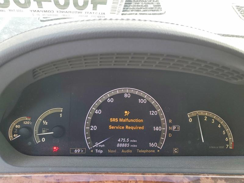 Продаж на аукціоні авто 2008 Mercedes-benz S, vin: WDDNG86X68A231999, номер лоту: 48545636