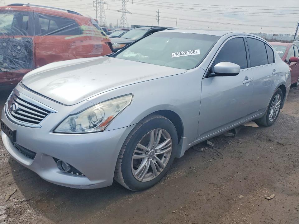 48628166 :رقم المزاد ، JN1DV6AR3BM451750 vin ، 2011 Infiniti G25 Sedan مزاد بيع