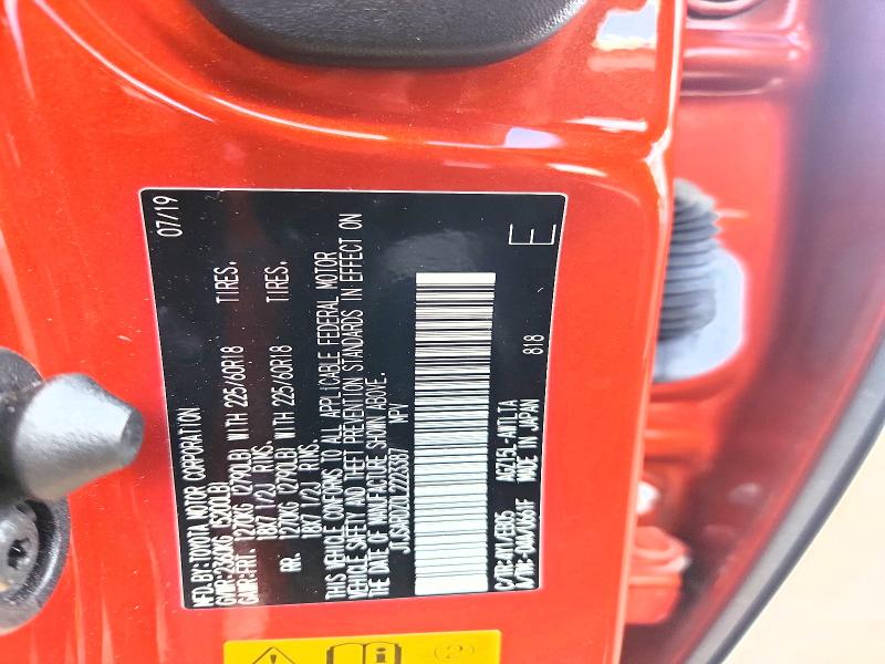 Продаж на аукціоні авто 2020 Lexus Nx, vin: JTJSARDZ0L2223387, номер лоту: 51252206