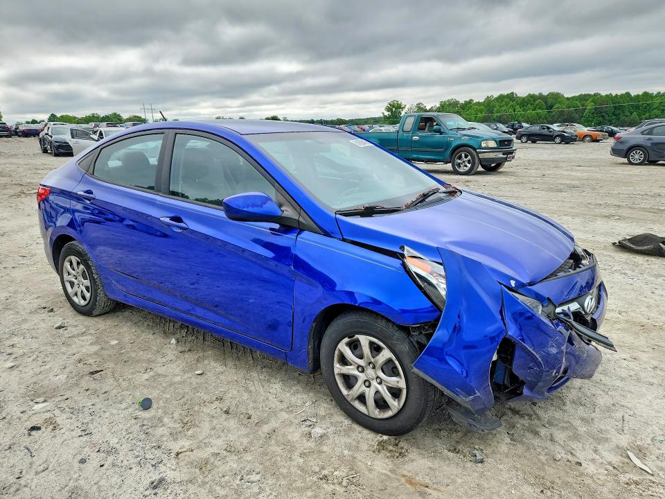 51686436 :رقم المزاد ، KMHCT4AE0DU500207 vin ، 2013 Hyundai Accent مزاد بيع