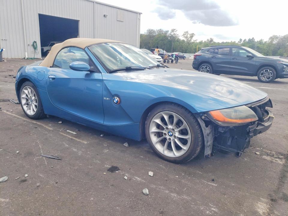 51122526 :رقم المزاد ، 4USBT33413LS41997 vin ، 2003 Bmw Z4 مزاد بيع