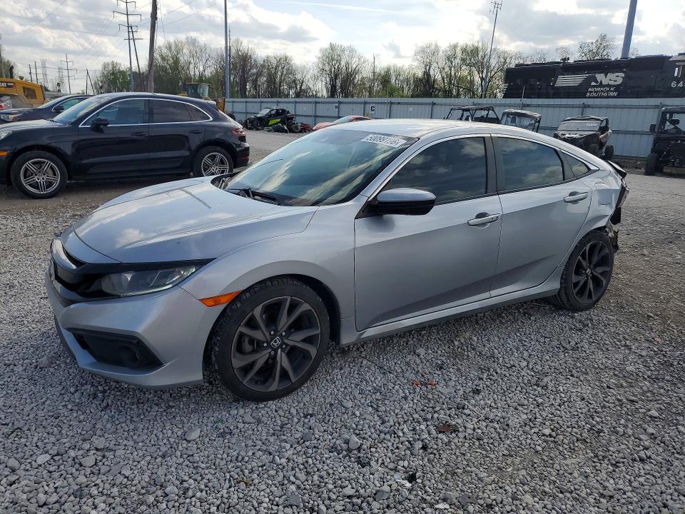2021 Honda Civic მანქანა იყიდება აუქციონზე, vin: 2HGFC2F81MH553298, აუქციონის ნომერი: 50099196