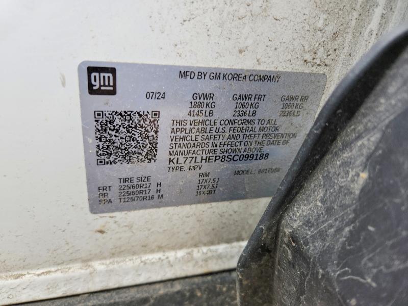 Продаж на аукціоні авто 2025 Chevrolet Trax, vin: KL77LHEP8SC099188, номер лоту: 49459536