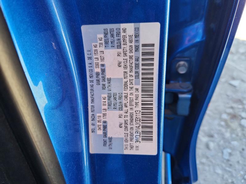 Aukcja sprzedaży 2018 Toyota Yaris Ia, vin: 3MYDLBYV4JY331113, numer aukcji: 50652156