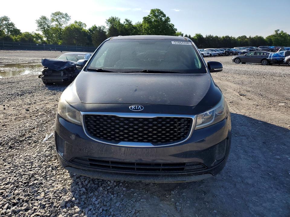 51864336 :رقم المزاد ، KNDMB5C11G6162062 vin ، 2016 Kia Sedona مزاد بيع