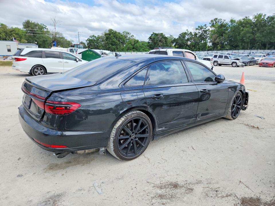 2022 Audi A8 მანქანა იყიდება აუქციონზე, vin: WAULDAF81NN009592, აუქციონის ნომერი: 51515926