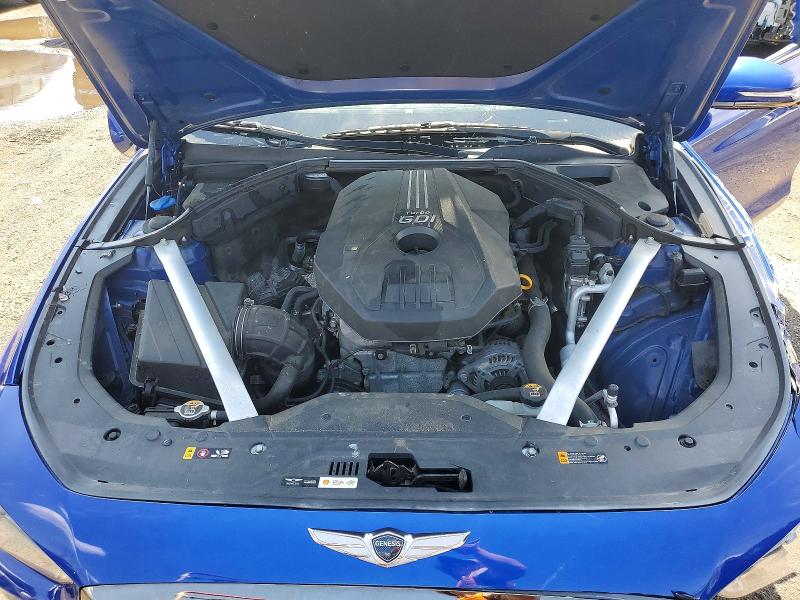 2019 Genesis G70 მანქანა იყიდება აუქციონზე, vin: KMTG44LA0KU042471, აუქციონის ნომერი: 50060536