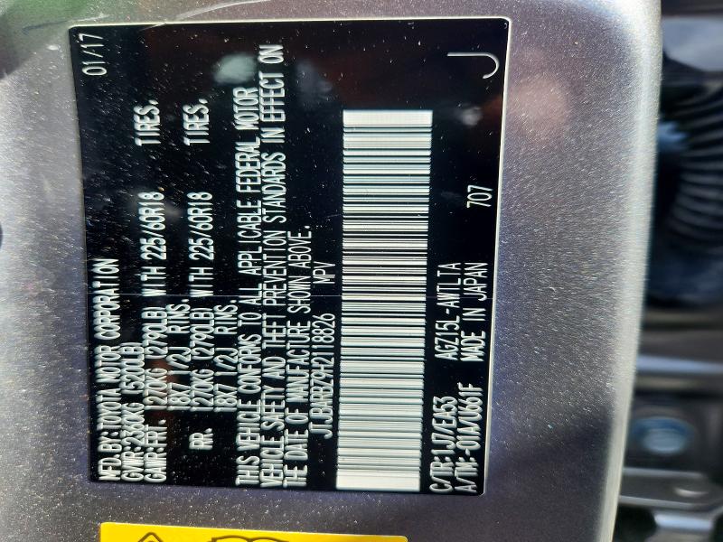 Продажа на аукционе авто 2017 Lexus Nx, vin: JTJBARBZ9H2118826, номер лота: 51843946