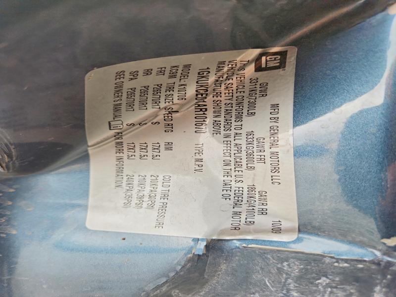 2010 Gmc Yukon მანქანა იყიდება აუქციონზე, vin: 1GKUKCE01AR101670, აუქციონის ნომერი: 49977866