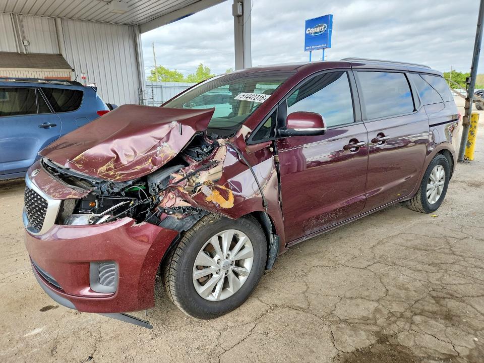 Продаж на аукціоні авто 2016 Kia Sedona, vin: KNDMB5C12G6159784, номер лоту: 51442316