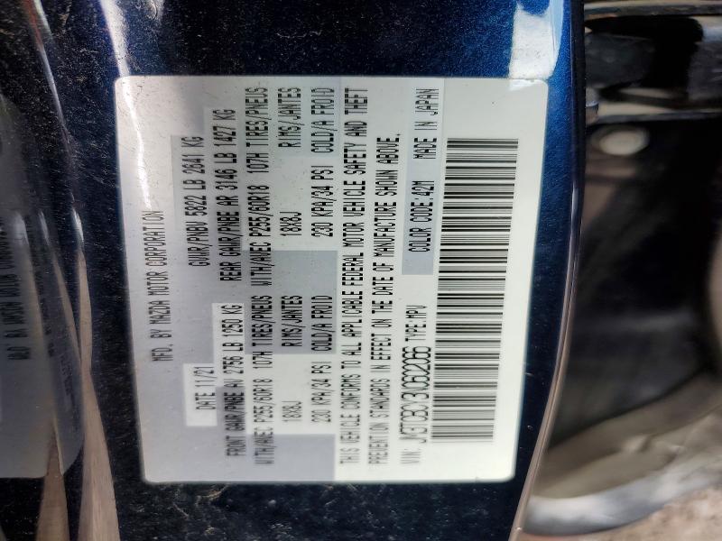 Продаж на аукціоні авто 2022 Mazda Cx-9, vin: JM3TCBCY3N0602066, номер лоту: 51009986