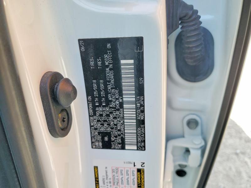 Aukcja sprzedaży 2021 Lexus Nx 300, vin: JTJSARBZ7M2198444, numer aukcji: 49844636