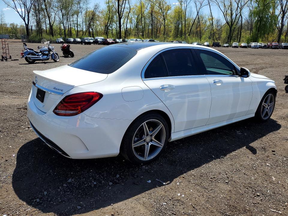 50896536 :رقم المزاد ، 55SWF4KB9FU074671 vin ، 2015 Mercedes-benz C مزاد بيع