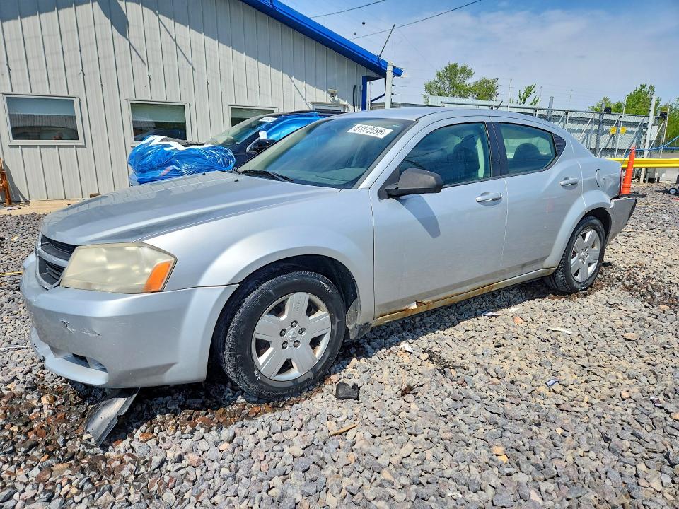 51873096 :رقم المزاد ، 1B3CC4FB2AN180396 vin ، 2010 Dodge Avenger مزاد بيع