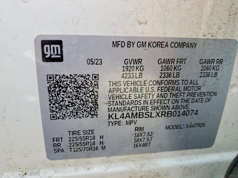 Aukcja sprzedaży 2024 Buick Encore Gx, vin: KL4AMBSLXRB014074, numer aukcji: 51977406